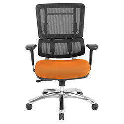 Vertical Black Mesh Back Chair